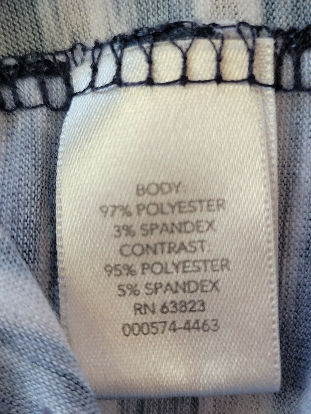 Cj Banks 1x Navy 3/4 Sleeve Top - Picture 11 of 11